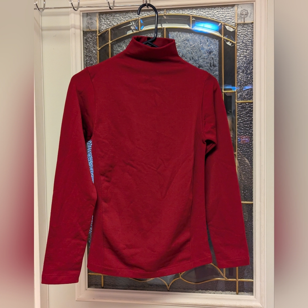 S459 NEW MIX Red Top Long Sleeve Women's Turtleneck Top